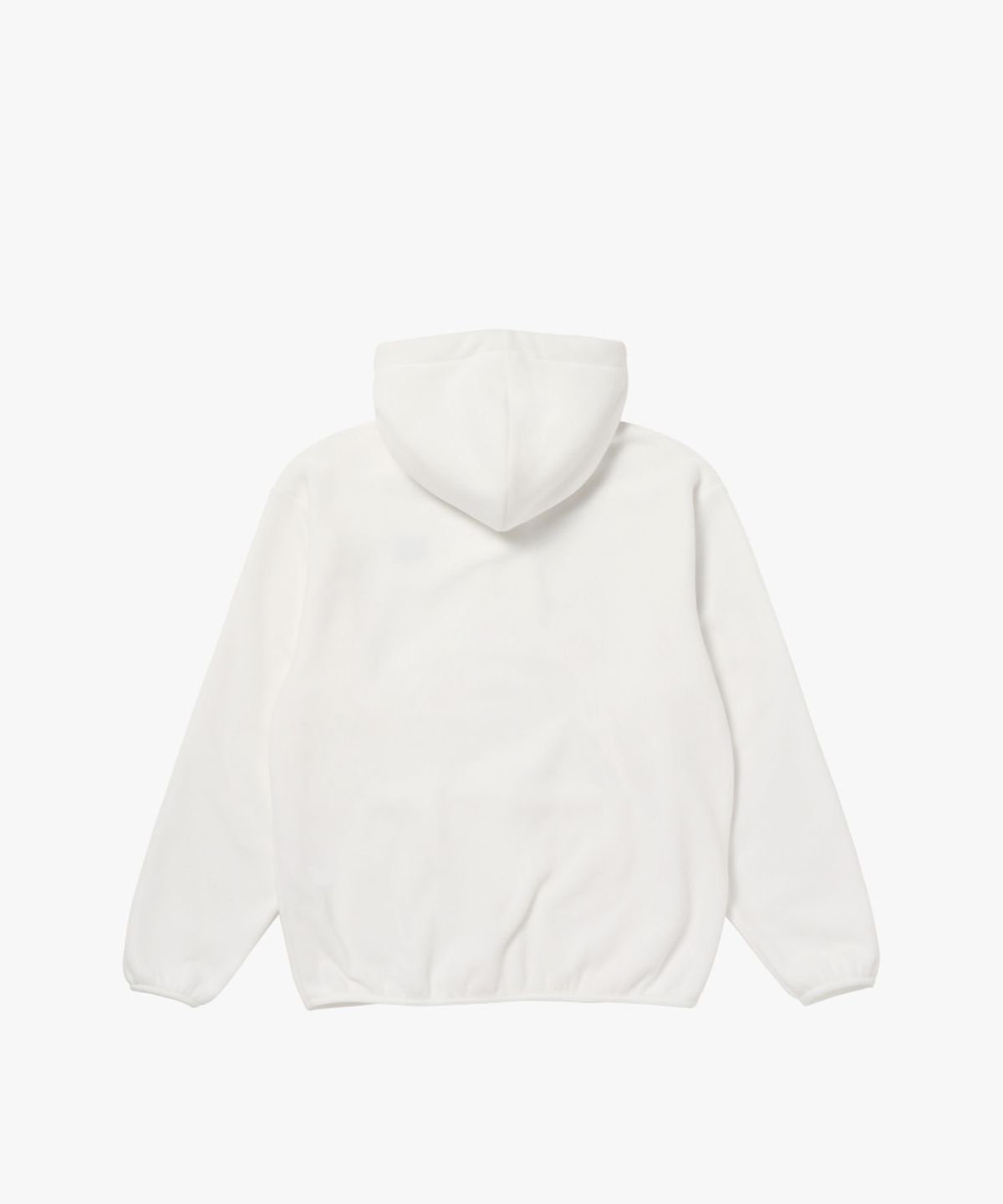 골스튜디오(GOALSTUDIO) ESSENTIAL MICROFLEECE HOODIE-OFF WHITE