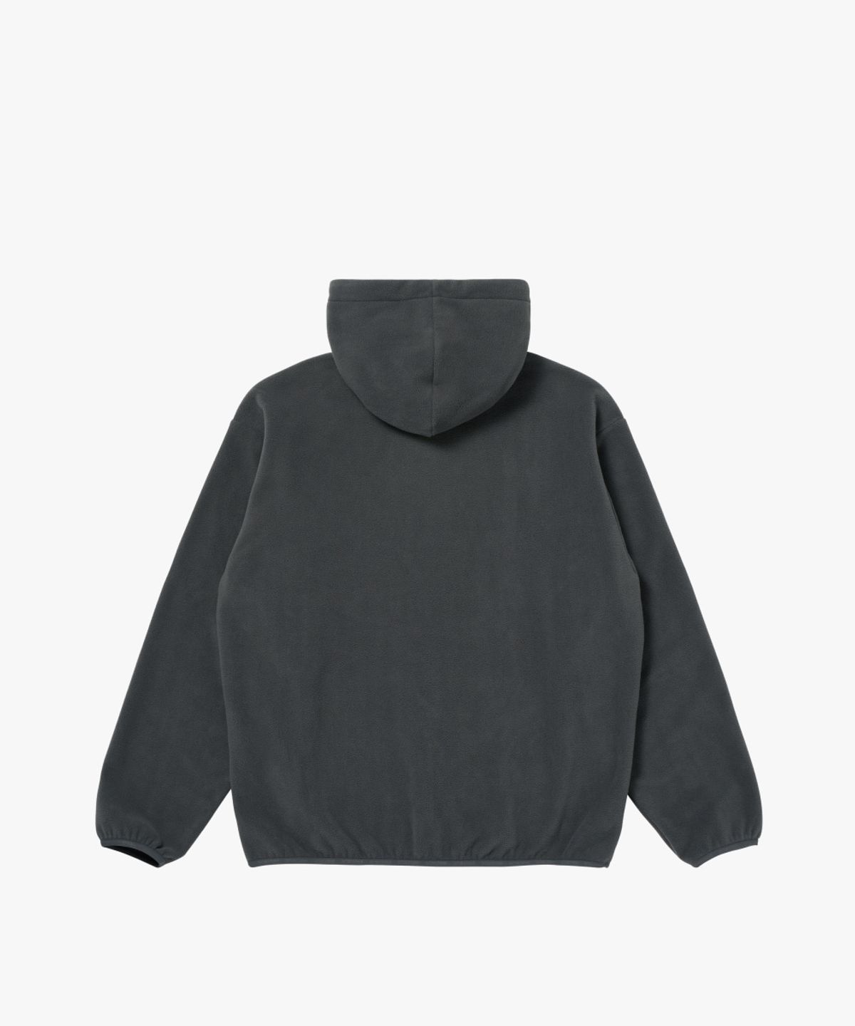 골스튜디오(GOALSTUDIO) ESSENTIAL MICROFLEECE HOODIE-CHARCOAL
