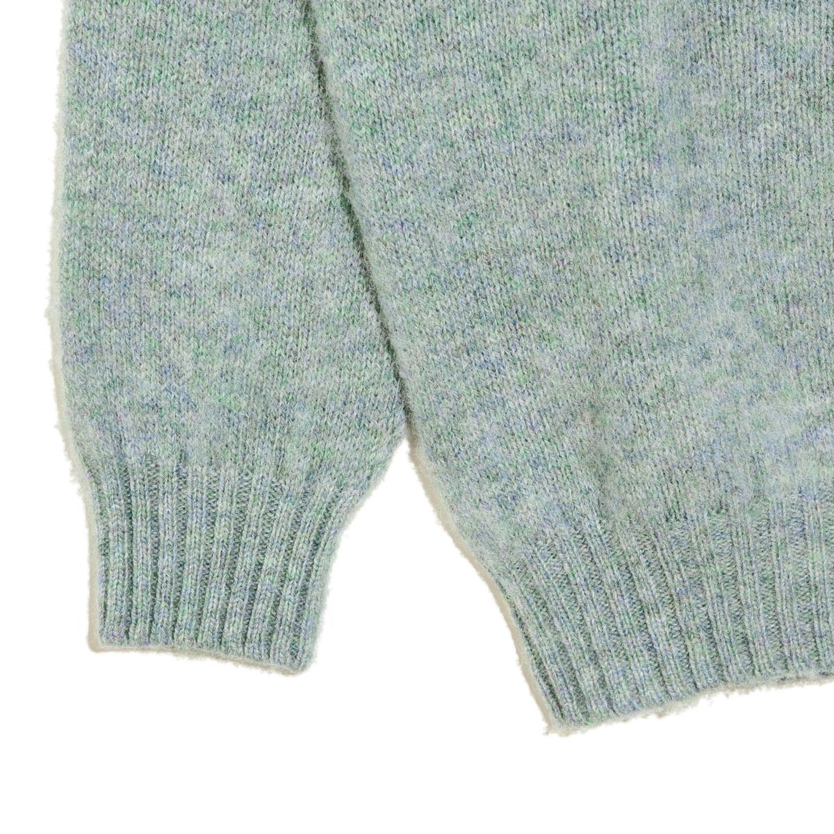 할리 오브 스코틀랜드(HARLEY OF SCOTLAND) Shaggy Dog Crew Neck Sweater - Sea Pearl