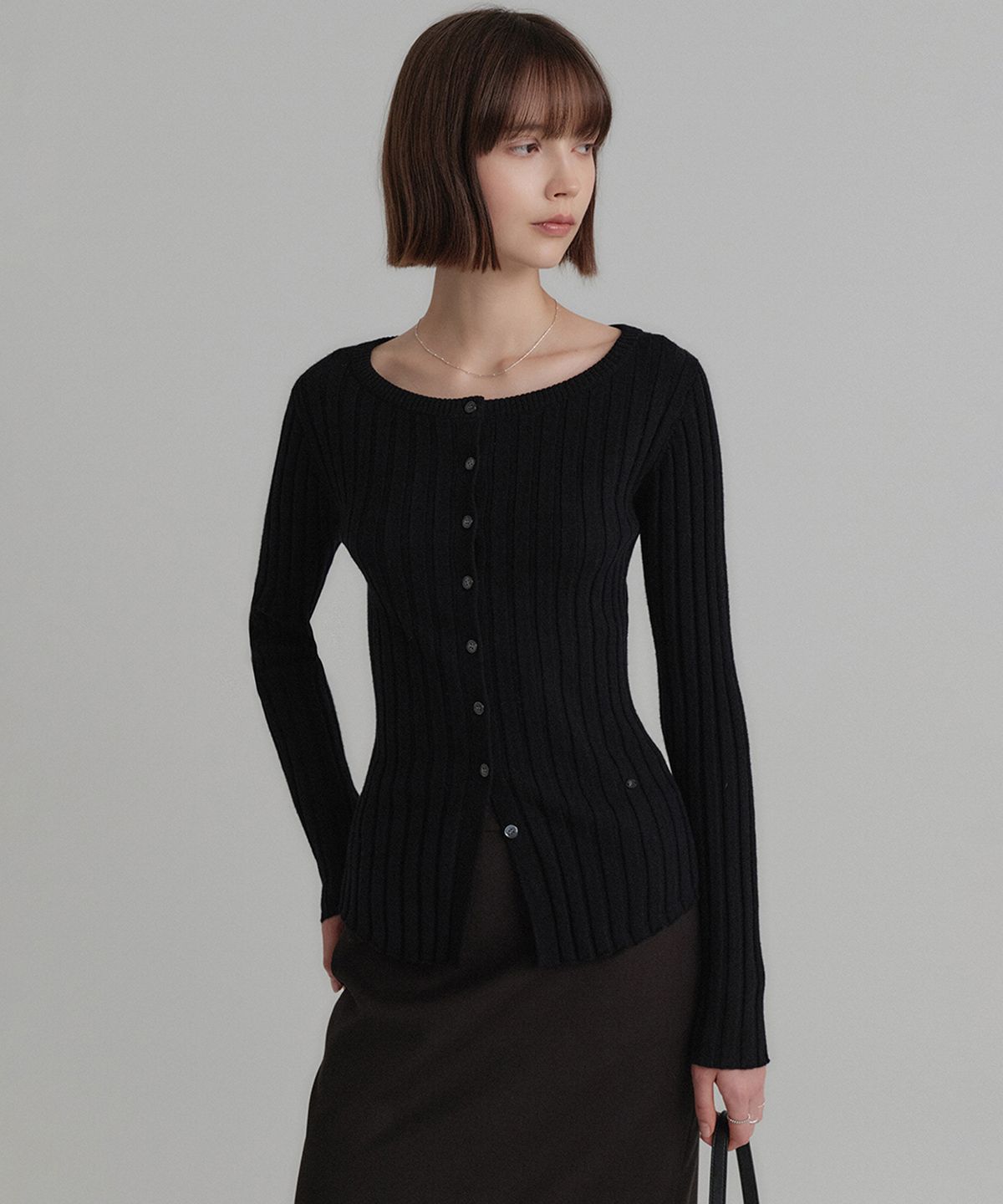 룩캐스트(LOOKAST) 선데이 캐시미어 슬림 가디건 / SUNDAY CASHMERE SLIM CARDIGAN_3colors