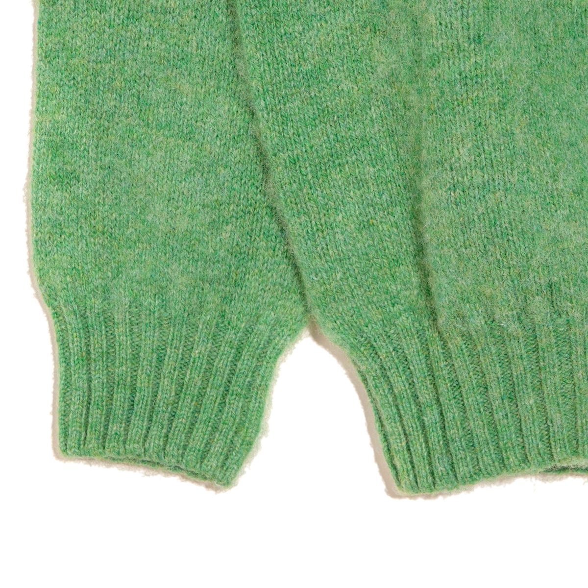 할리 오브 스코틀랜드(HARLEY OF SCOTLAND) Shaggy Dog Crew Neck Sweater - Mint La