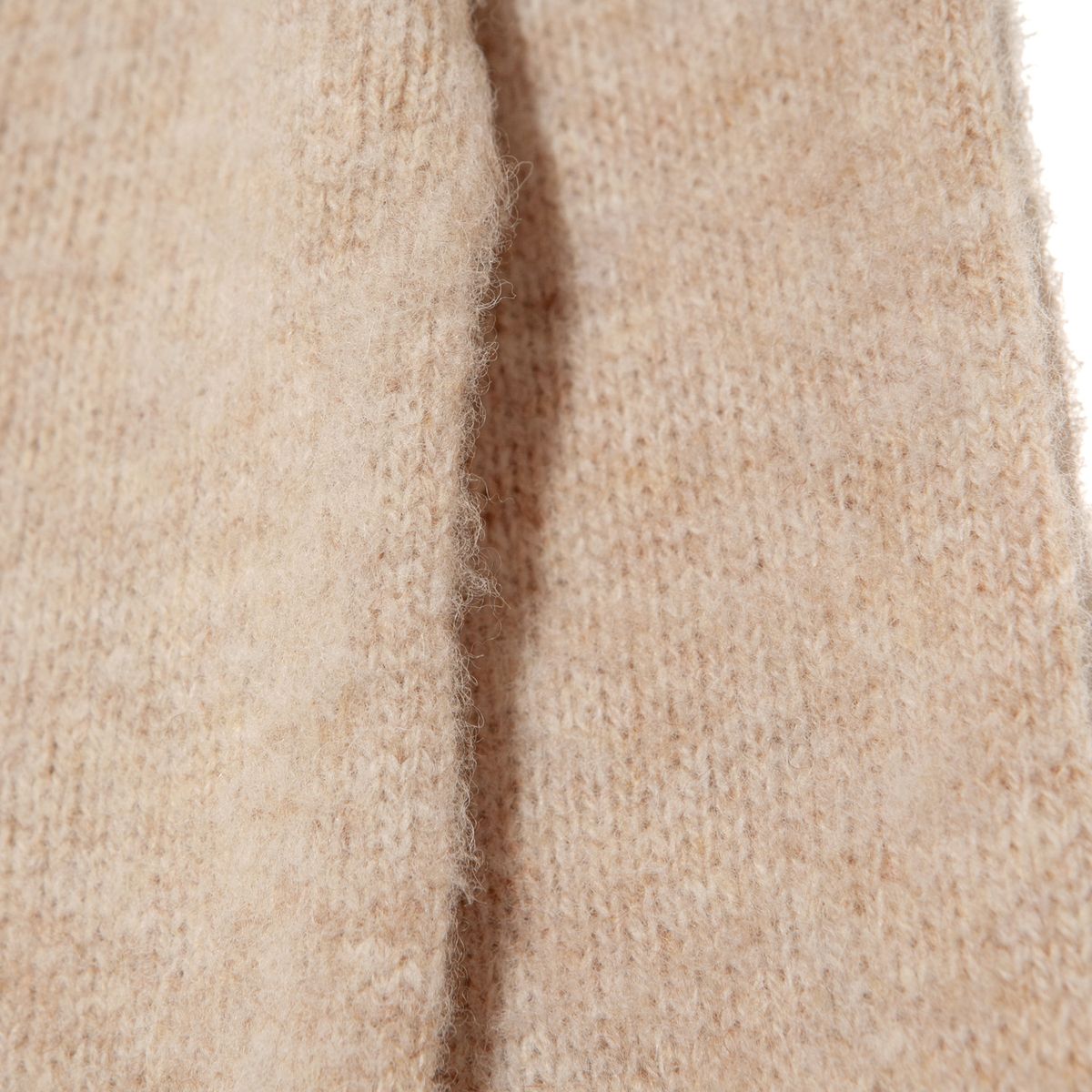 할리 오브 스코틀랜드(HARLEY OF SCOTLAND) Shaggy Dog Crew Neck Sweater - Tusk