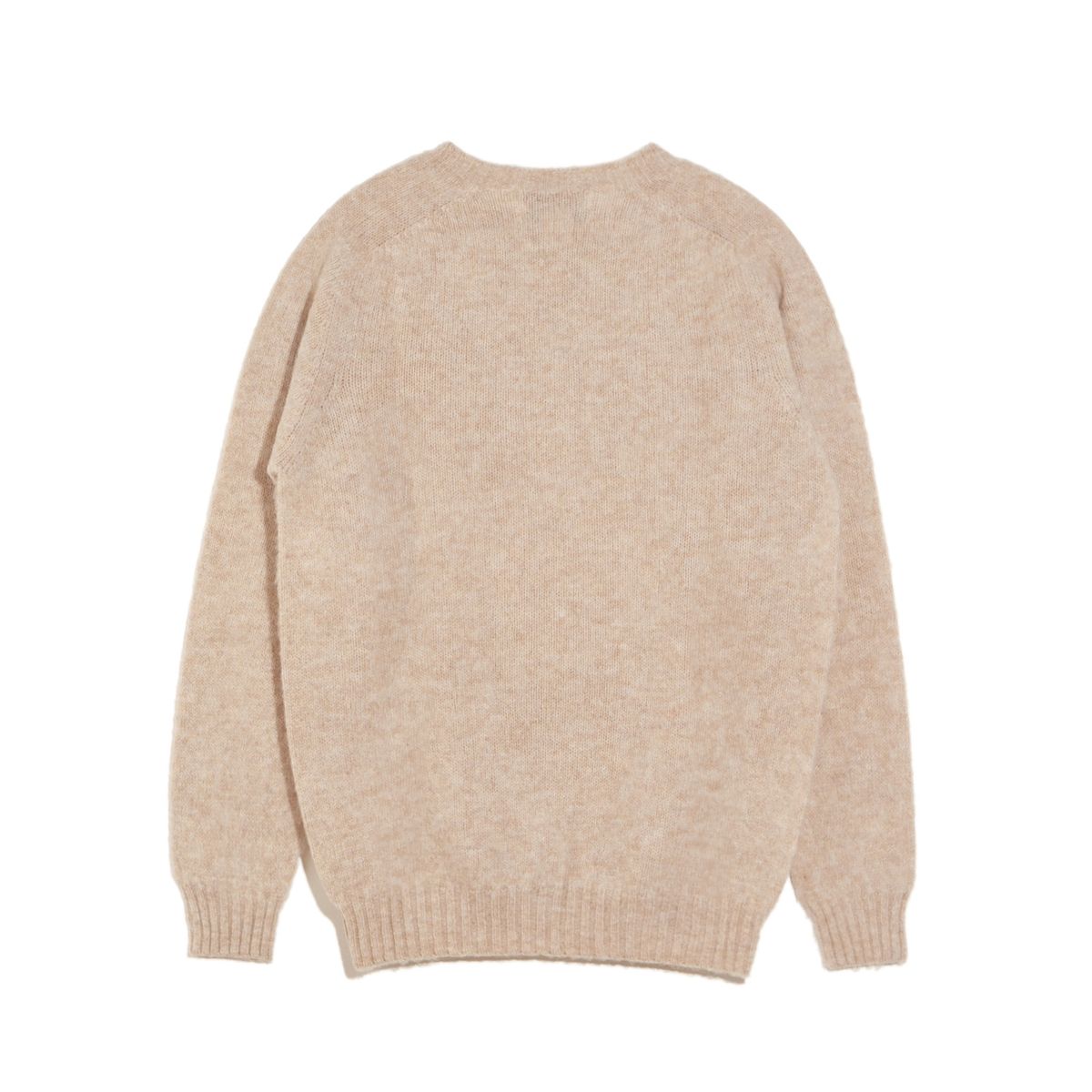 할리 오브 스코틀랜드(HARLEY OF SCOTLAND) Shaggy Dog Crew Neck Sweater - Tusk