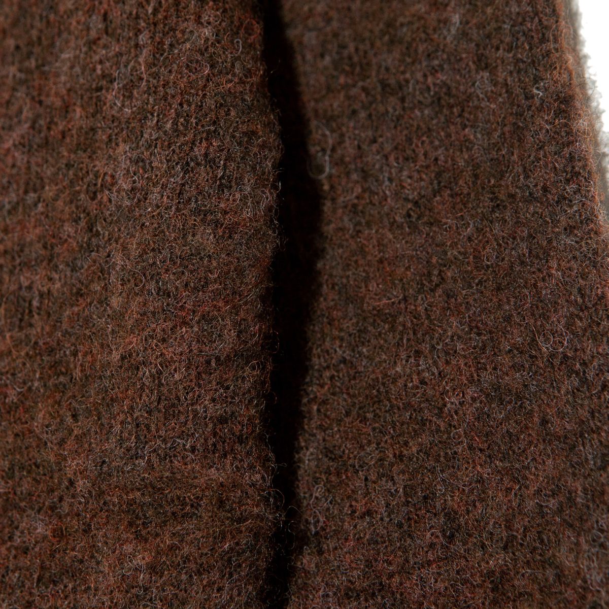 할리 오브 스코틀랜드(HARLEY OF SCOTLAND) Shaggy Dog Crew Neck Sweater - Coffee