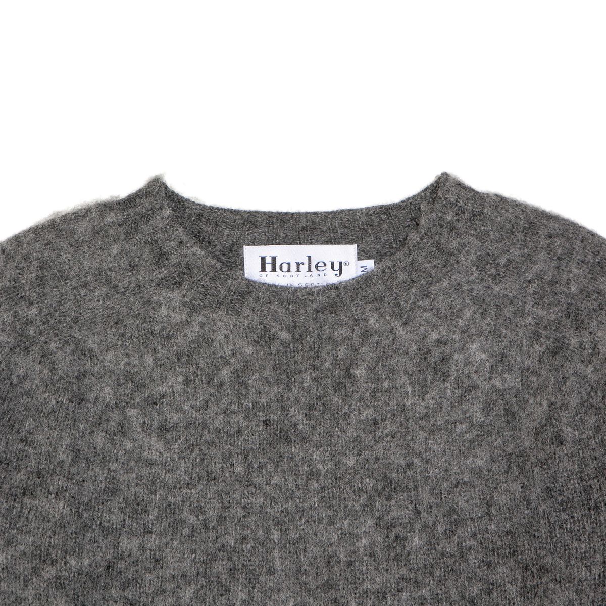 할리 오브 스코틀랜드(HARLEY OF SCOTLAND) Shaggy Dog Crew Neck Sweater - Oxford