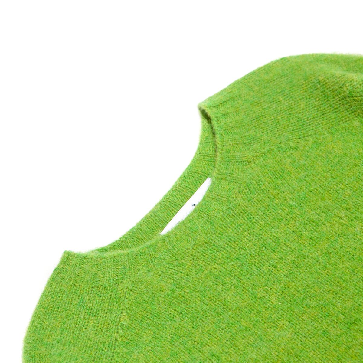 할리 오브 스코틀랜드(HARLEY OF SCOTLAND) Shaggy Dog Crew Neck Sweater - Garden Leaf