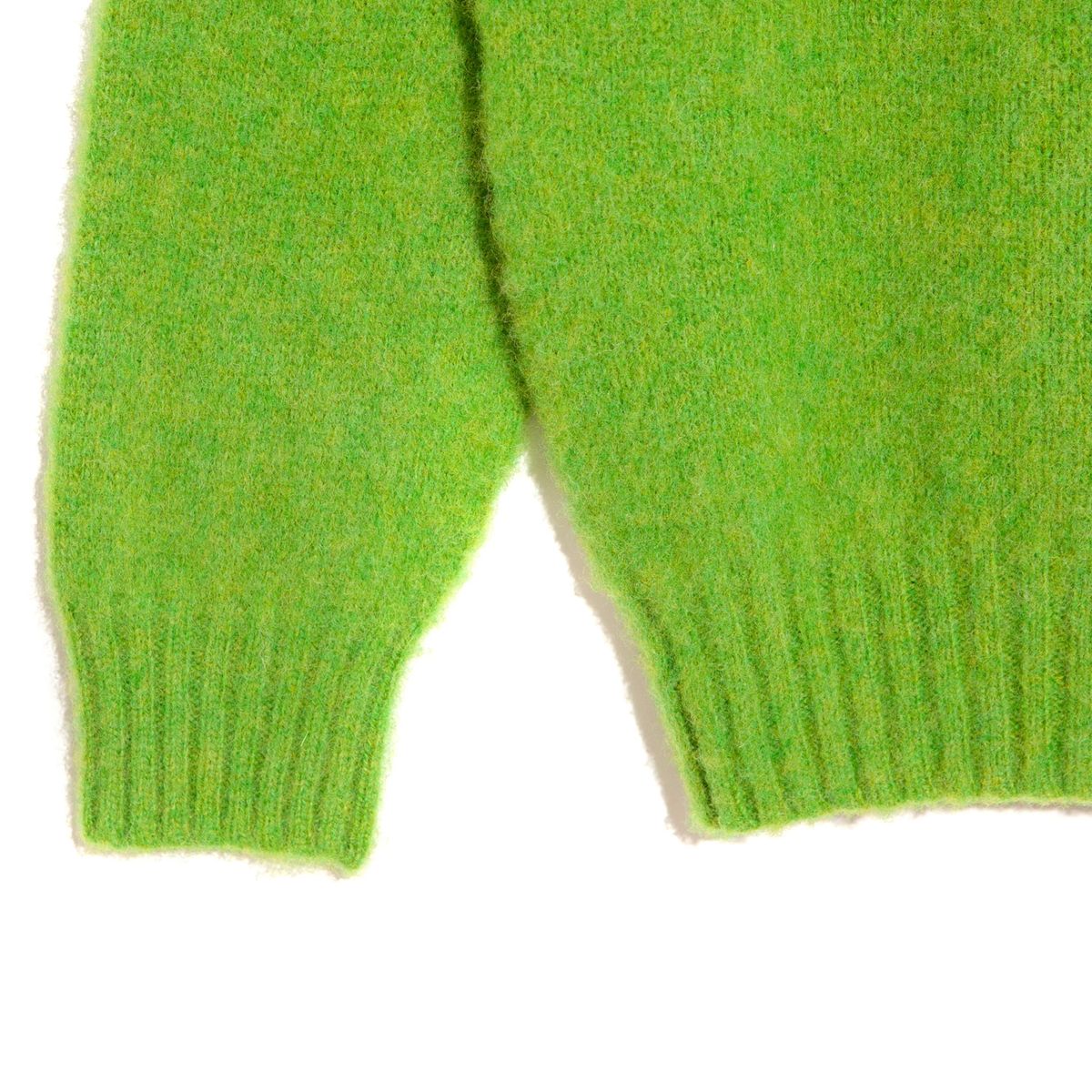 할리 오브 스코틀랜드(HARLEY OF SCOTLAND) Shaggy Dog Crew Neck Sweater - Garden Leaf