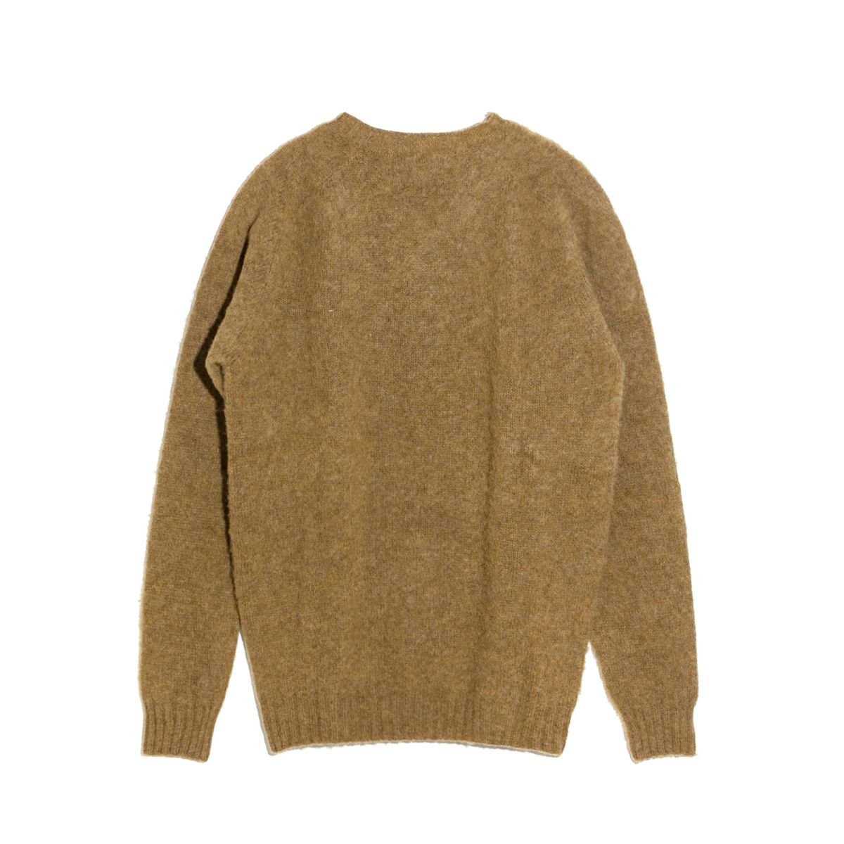 할리 오브 스코틀랜드(HARLEY OF SCOTLAND) Shaggy Dog Crew Neck Sweater - Asparagus