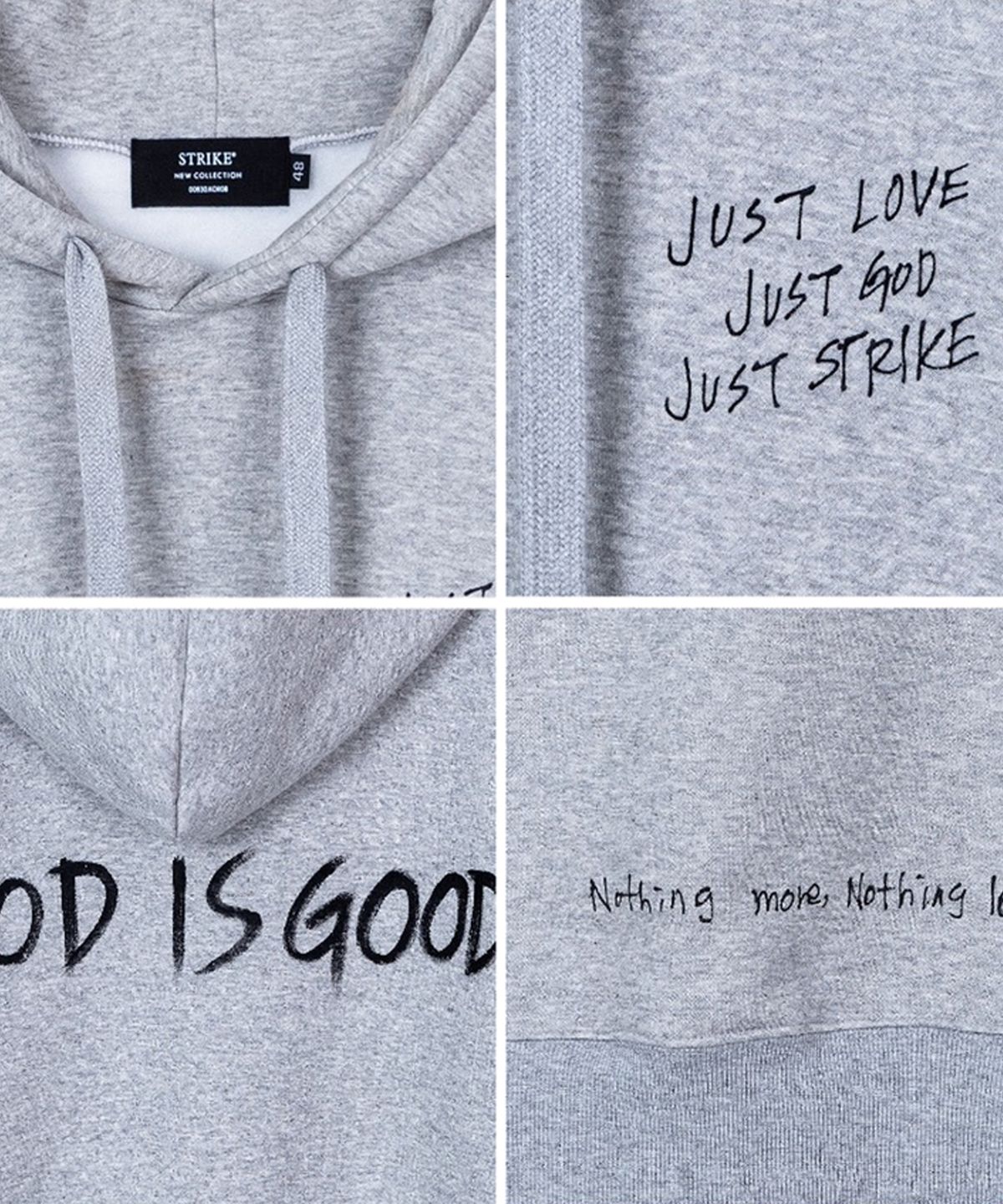 스트라이크(STRIKE) Just God Hoodie (2 COLORS)