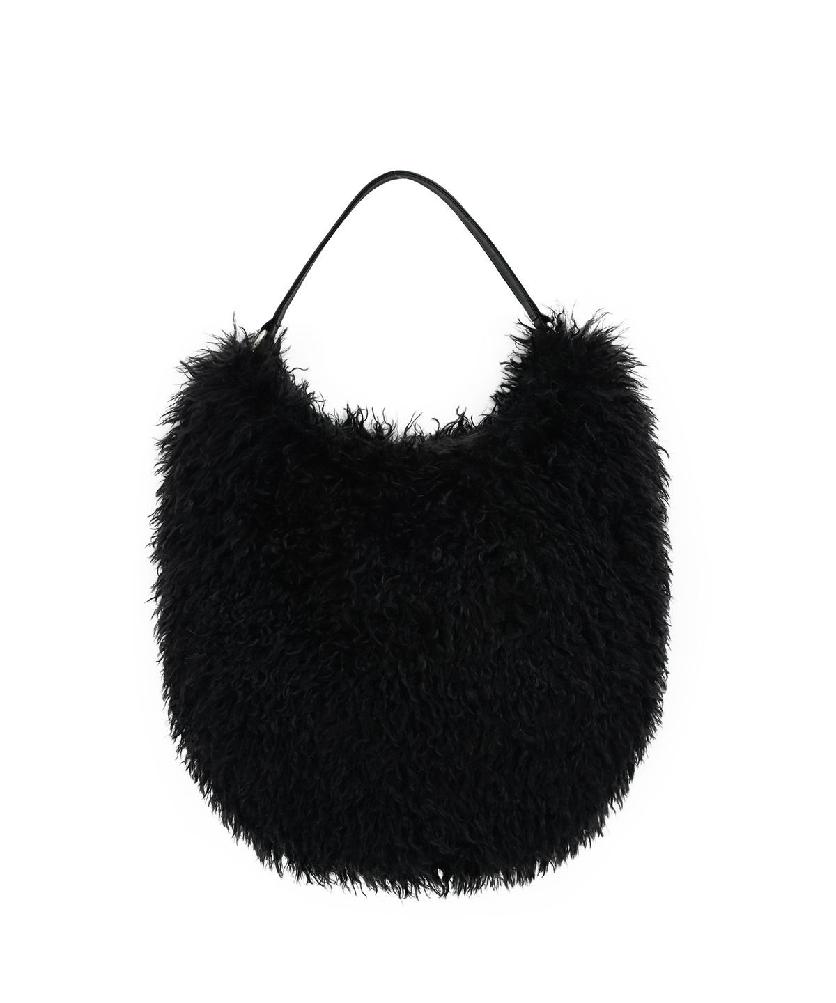 샌드릭(SANDRIC) TWO WAY FUR BAG_BLACK