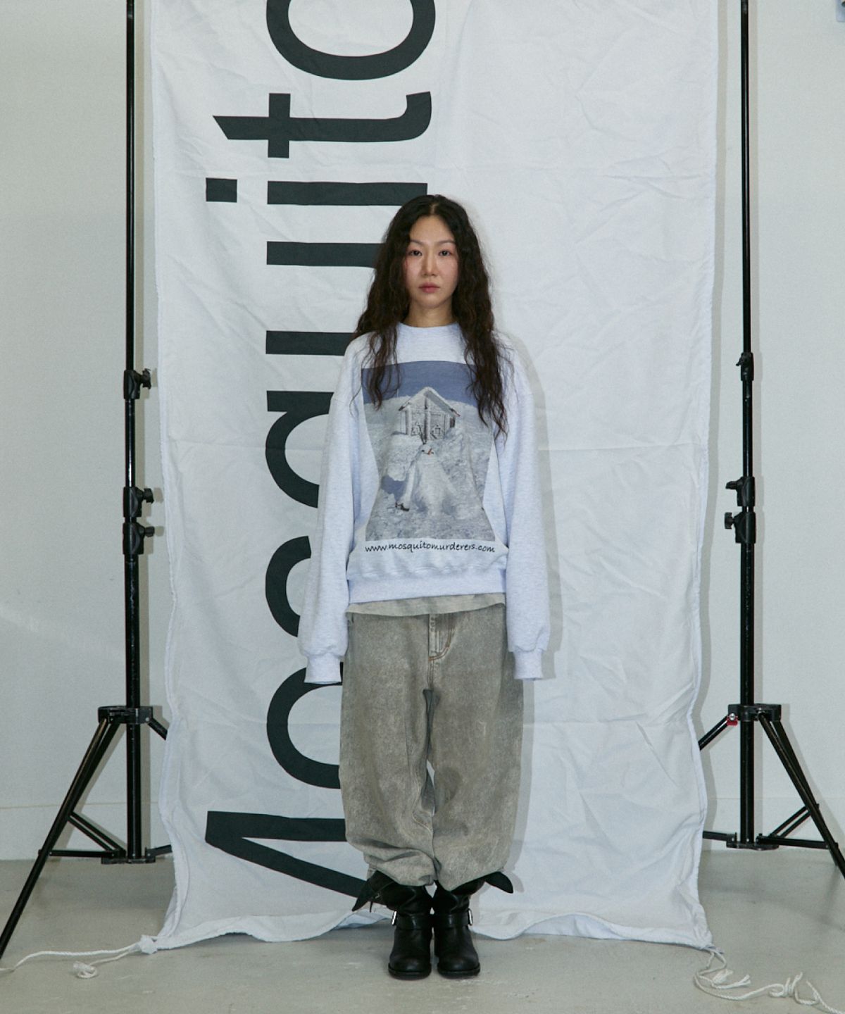 모스키토 머더러스(MOSQUITO MURDERERS) Snowman SWEATSHIRT