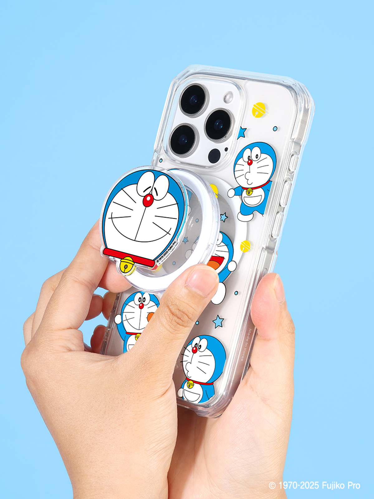 디자인스킨(DESIGNSKIN) [SET] 맥세이프 그래픽 케이스+맥세이프 그래픽톡_도라에몽