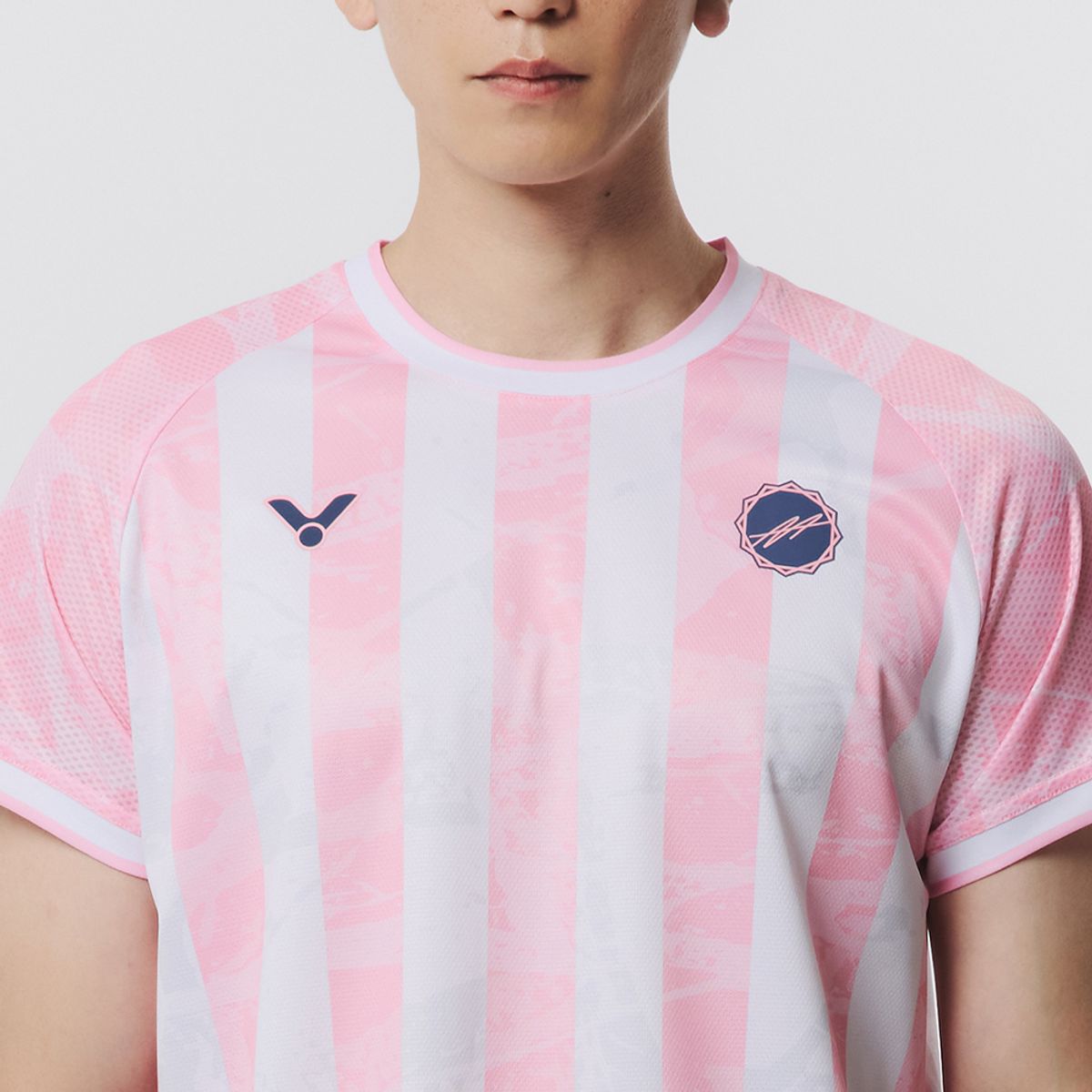 빅터(VICTOR) ANTONSEN EDGE 배드민턴 남녀공용 티셔츠 (T-55091)