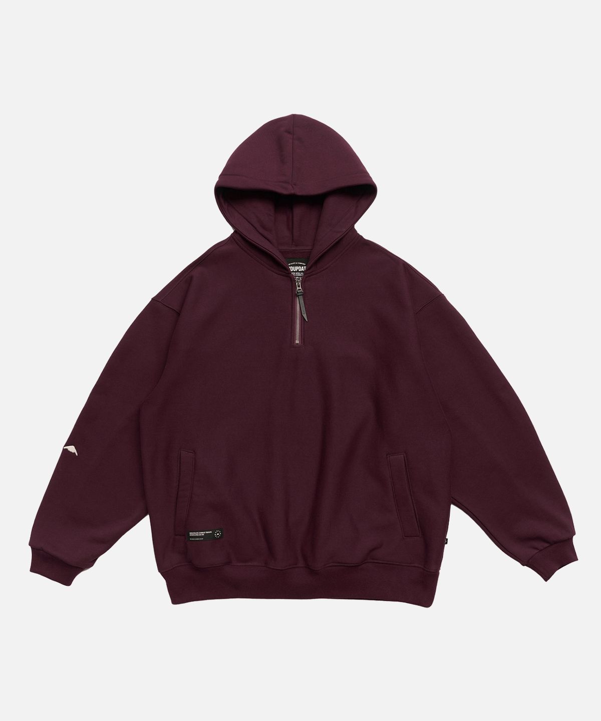 미드업데이트(MIDUPDATE) Classic Half Zip Hoodie_2color