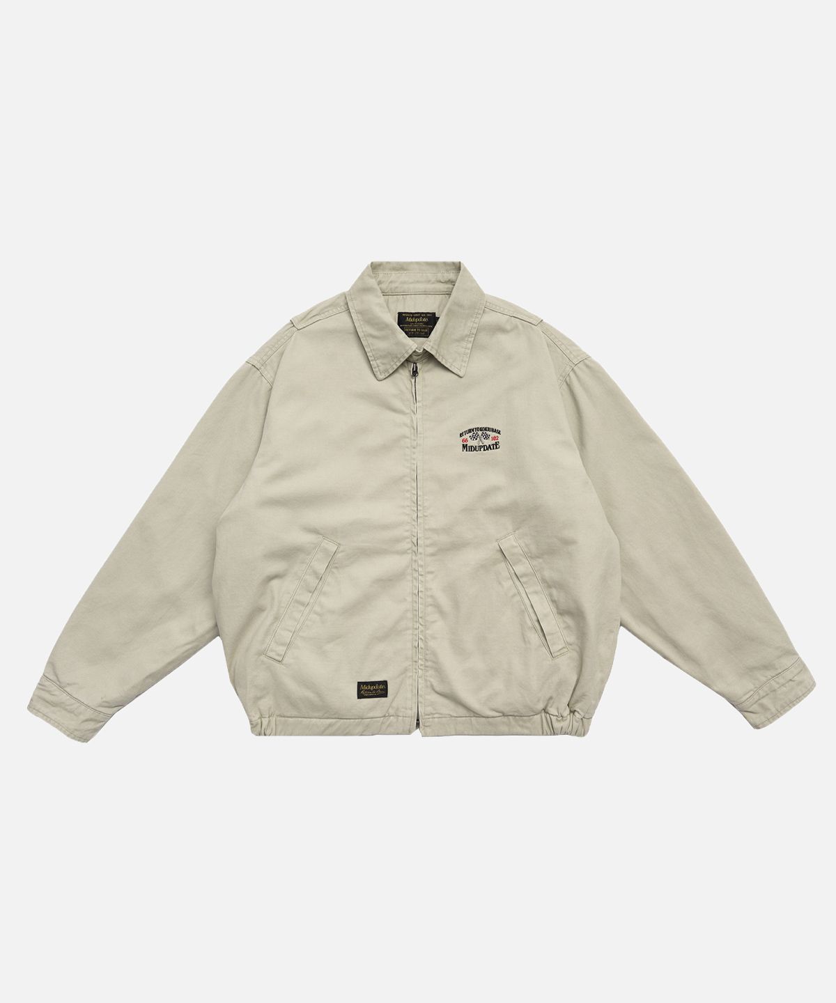 미드업데이트(MIDUPDATE) Classic Flag Jacket_2color