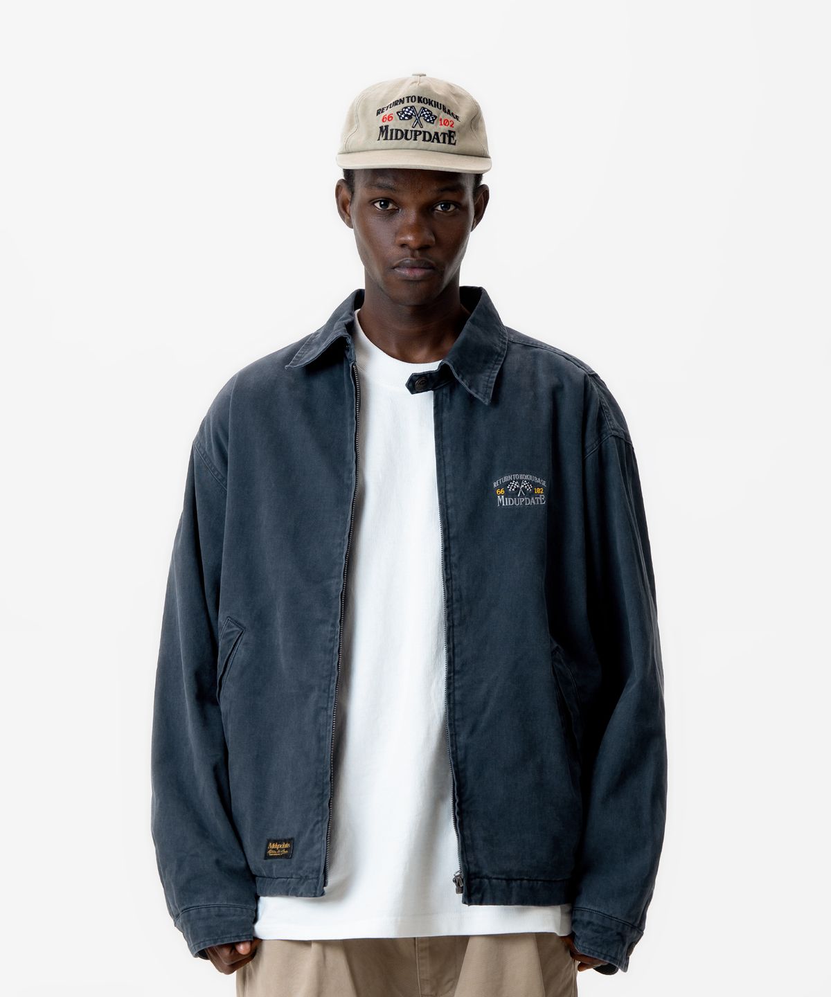 미드업데이트(MIDUPDATE) Classic Flag Jacket_2color