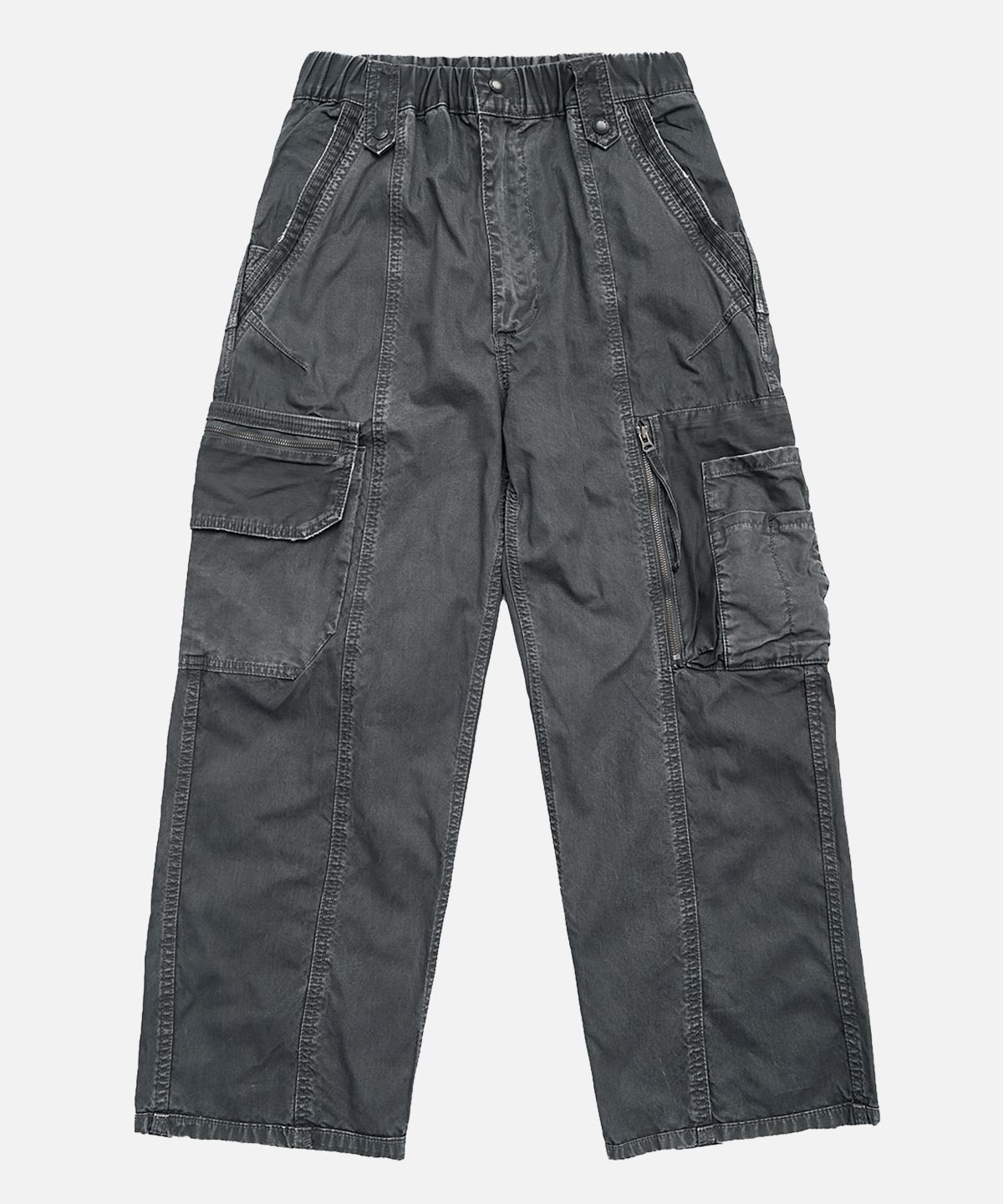미드업데이트(MIDUPDATE) Vintage Utility Washed Cargo Pants_2color