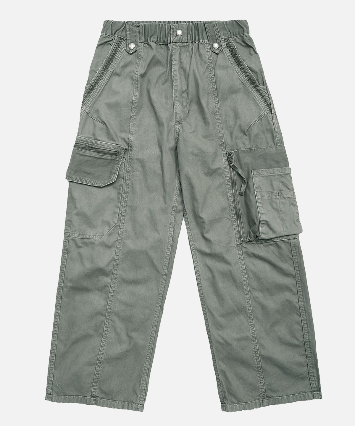 미드업데이트(MIDUPDATE) Vintage Utility Washed Cargo Pants_2color