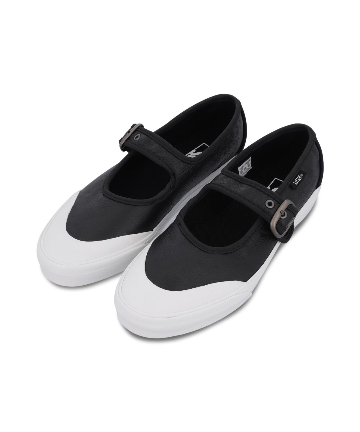 반스(VANS) 메리제인 - (레더) 블랙:화이트 / VN000CRRBZW1