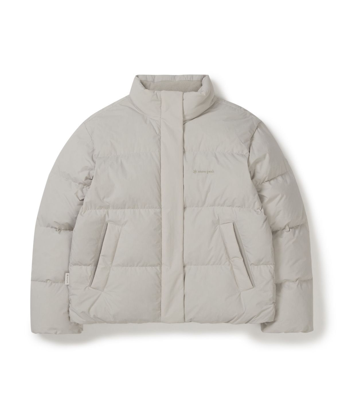 스노우피크 어패럴(SNOWPEAK APPAREL) 랜드에어 여성 스탠드넥 헤비 다운 자켓 (S25WWGDJ43) Sand Beige