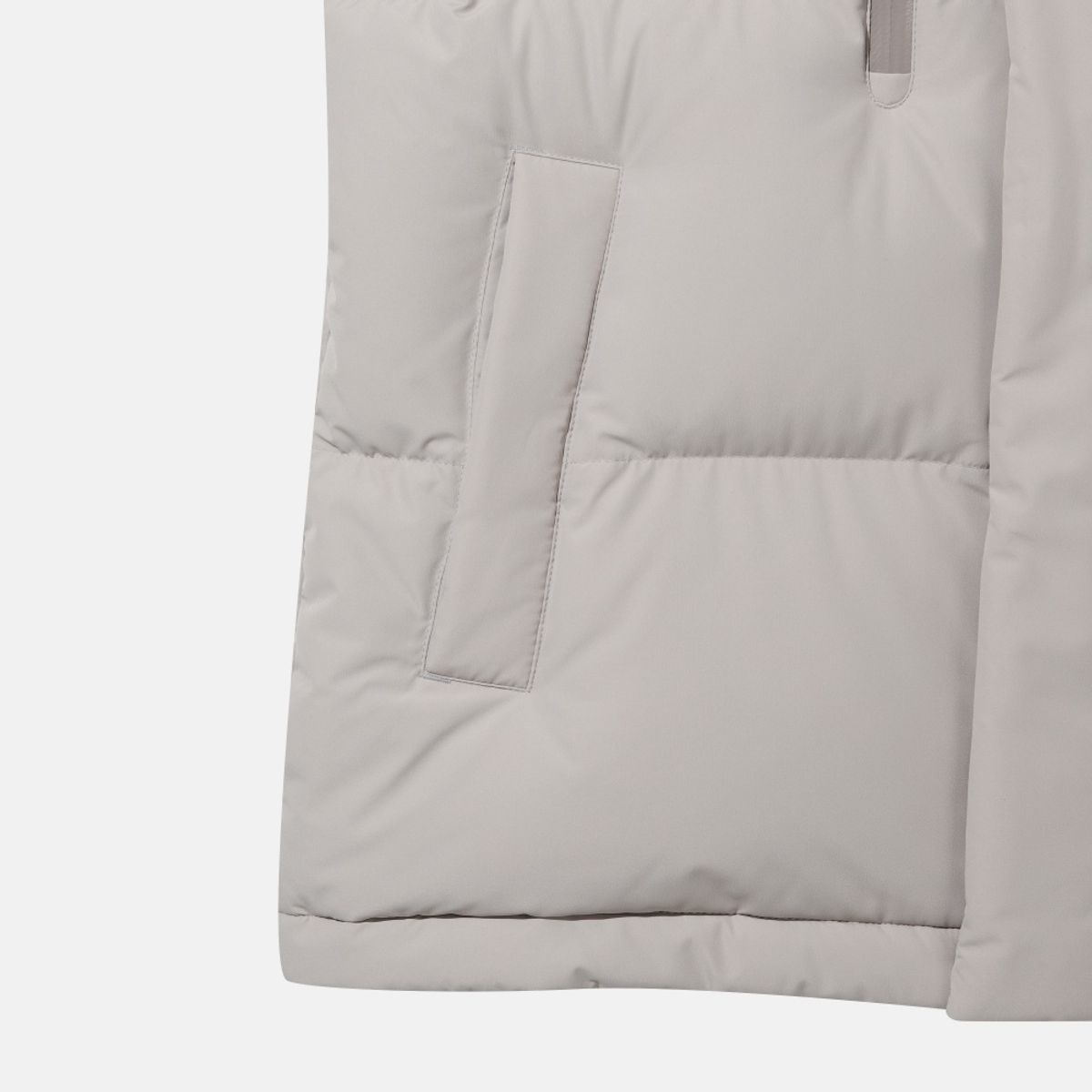 네파(NEPA) 7LF2088 공용 에센셜 헤비 다운 자켓_GREYISH BEIGE