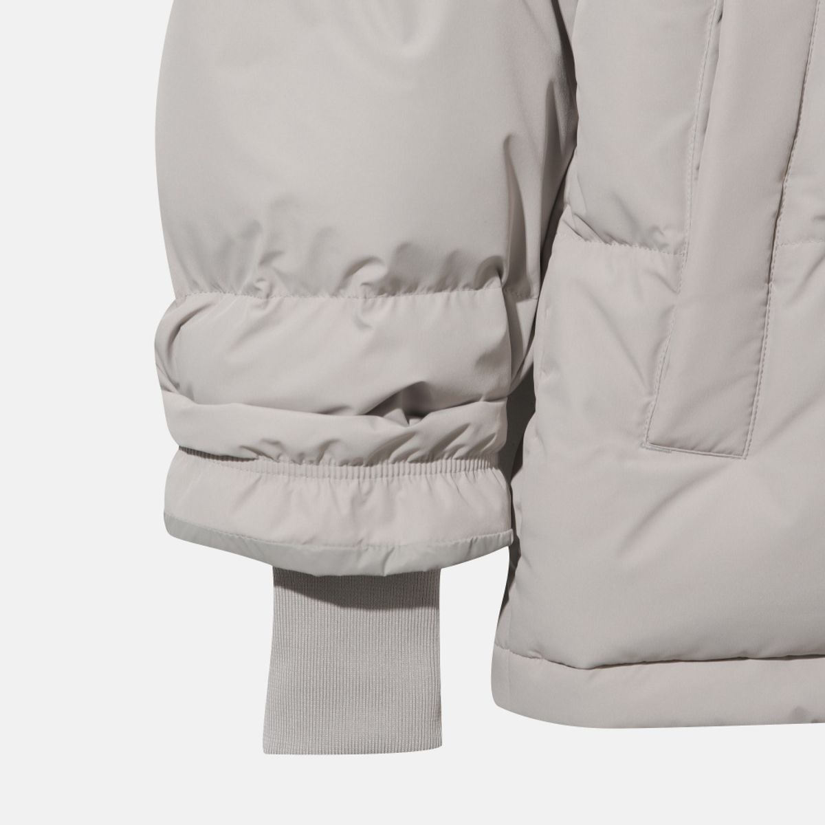 네파(NEPA) 7LF2088 공용 에센셜 헤비 다운 자켓_GREYISH BEIGE