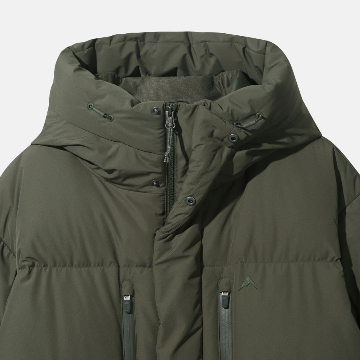 네파(NEPA) 7LF2088 공용 에센셜 헤비 다운 자켓_DEEP KHAKI