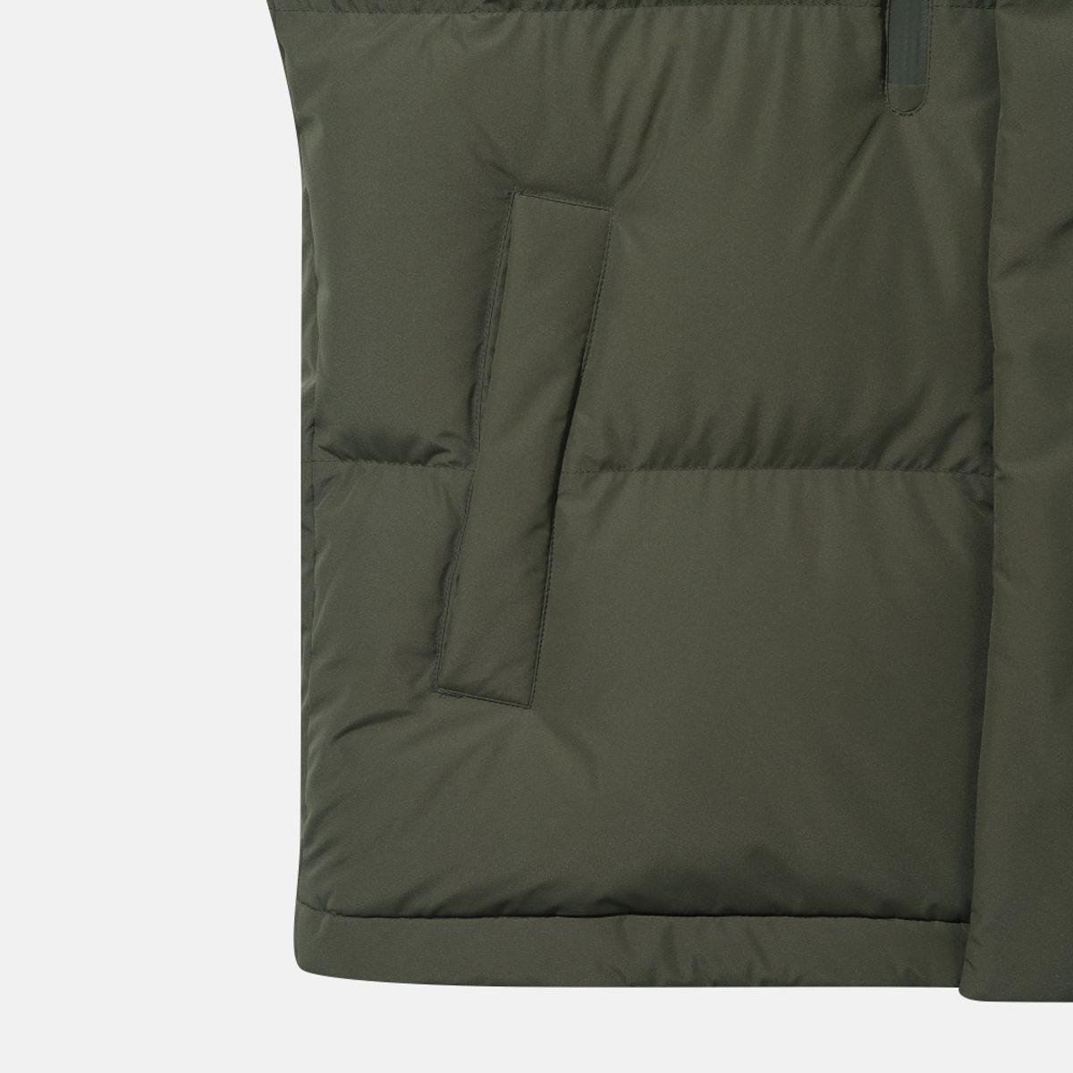 네파(NEPA) 7LF2088 공용 에센셜 헤비 다운 자켓_DEEP KHAKI