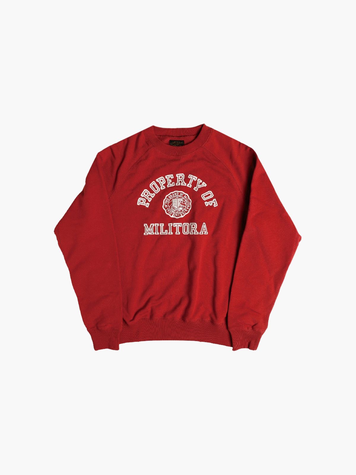 밀리토라(MILITORA) lot. 121 프린트 스웻셔츠