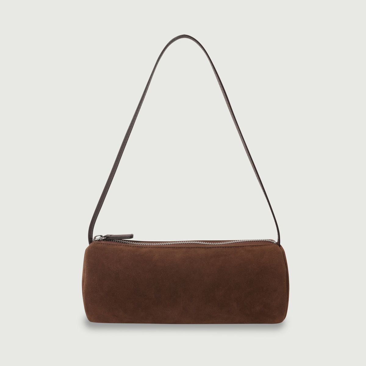 리모네(LEMONE) Tube bag Suede / Brown