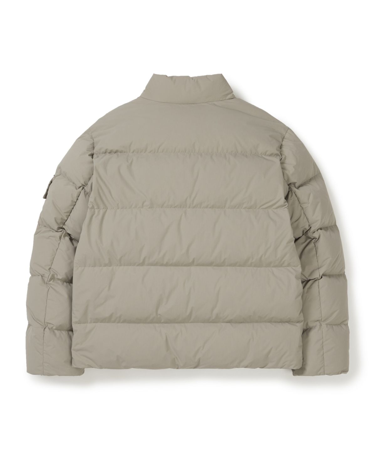 스노우피크 어패럴(SNOWPEAK APPAREL) 랜드에어 스탠드넥 헤비 다운 자켓 (S25WMGDJ42) Beige Gray