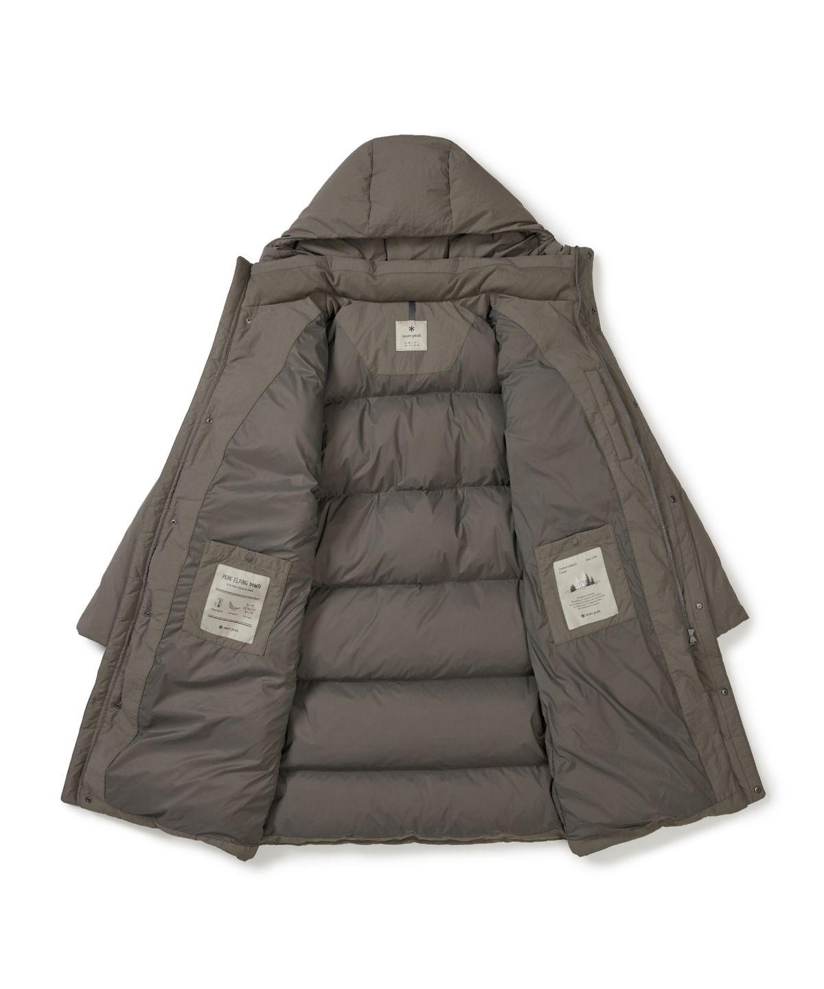 스노우피크 어패럴(SNOWPEAK APPAREL) 시티캠퍼 롱 다운 자켓 (S25WMGDJ66) Dark Khaki