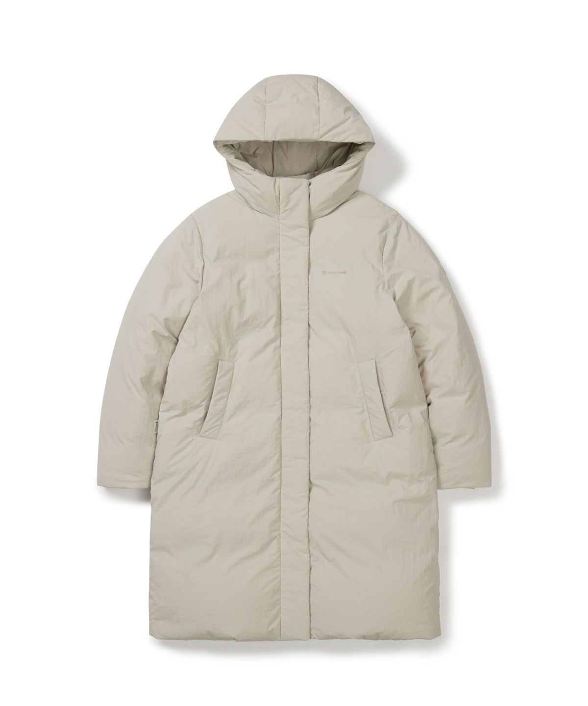 스노우피크 어패럴(SNOWPEAK APPAREL) 시티캠퍼 여성 롱 다운 자켓 (S25WWGDJ67) Light Beige