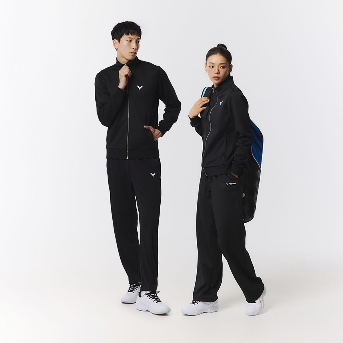 빅터(VICTOR) PROSLIM ZIP-UP 배드민턴 여성 집업 (VT25CJK001F)
