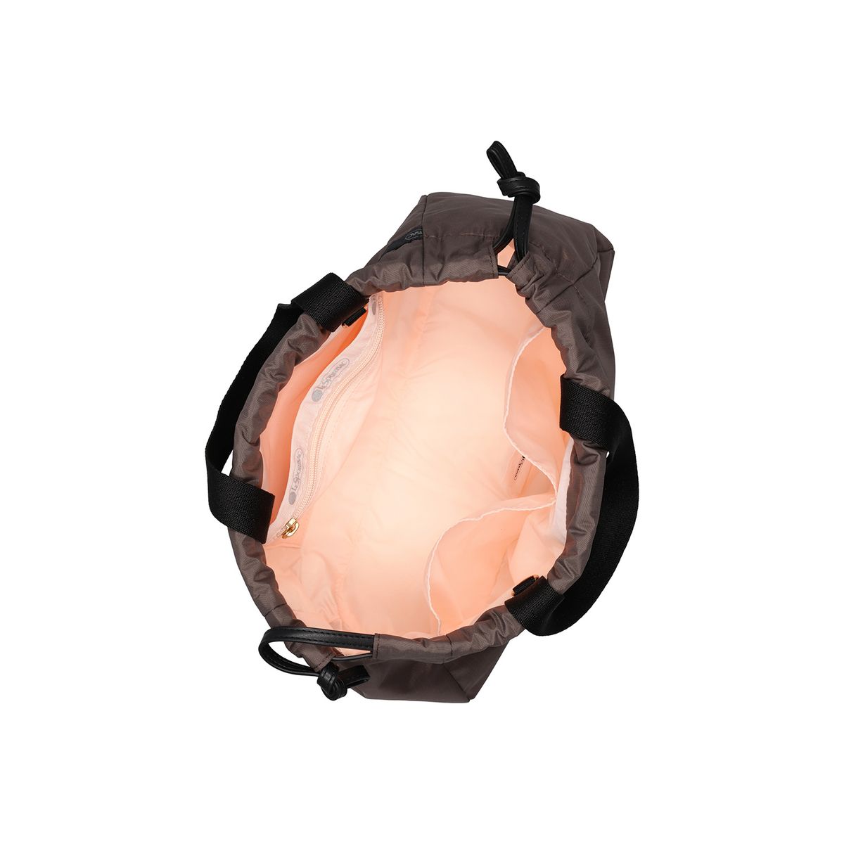 레스포색(LESPORTSAC) 클래식 시티 드로우스트링 업타운 다크초코 크로스백  [1084.LC97]