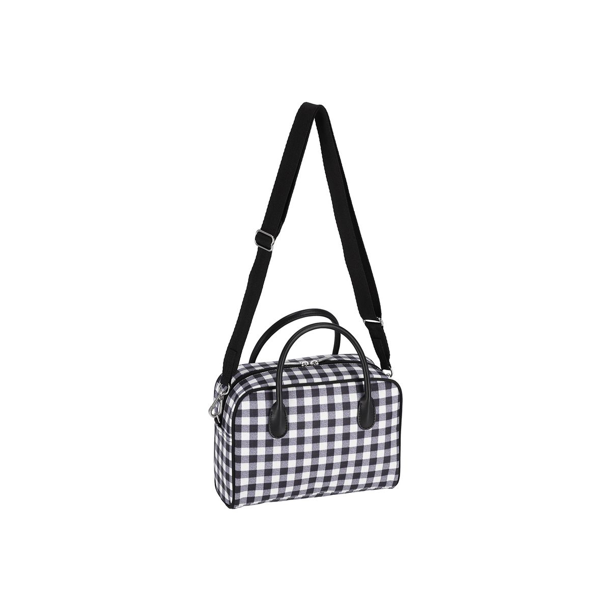 레스포색(LESPORTSAC) 클래식 스퀘어 업타운 깅엄 크로스백 [1082.LC98]