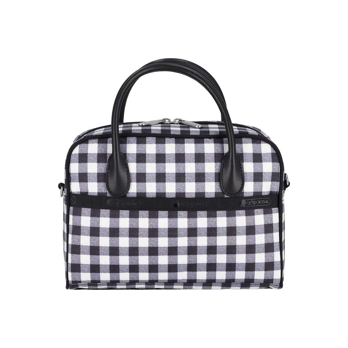 레스포색(LESPORTSAC) 클래식 스퀘어 업타운 깅엄 크로스백 [1082.LC98]
