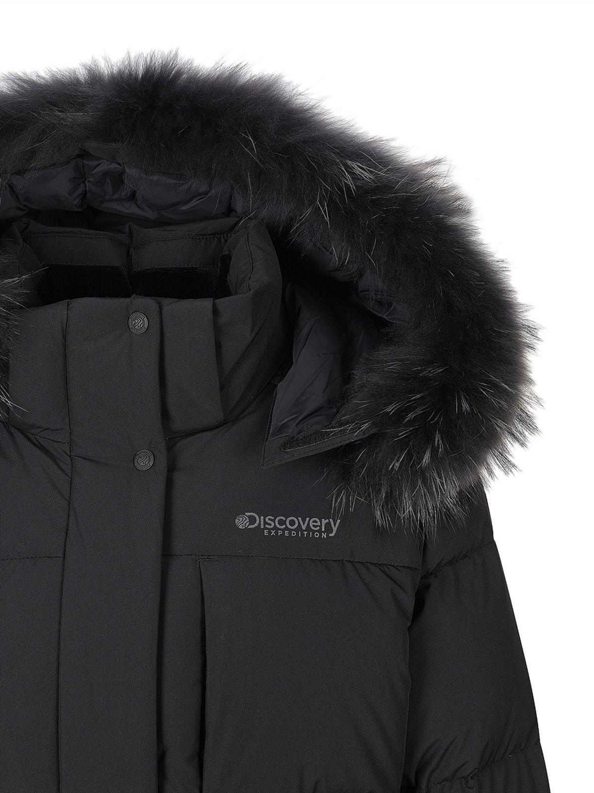 디스커버리 익스페디션(DISCOVERY EXPEDITION) 여성 고쉬 구스다운 롱패딩 (BLACK)