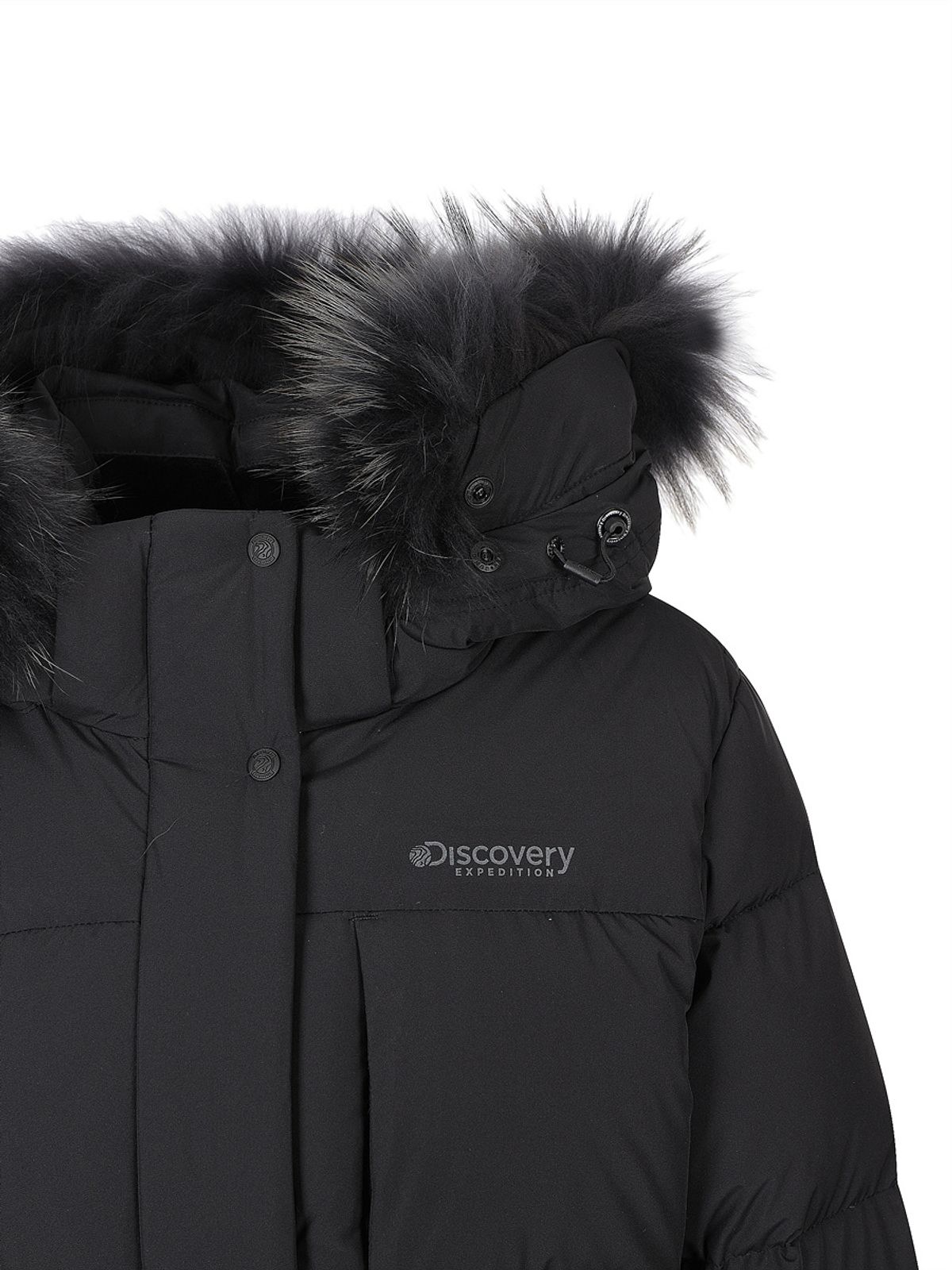 디스커버리 익스페디션(DISCOVERY EXPEDITION) 여성 고쉬 구스다운 롱패딩 (BLACK)