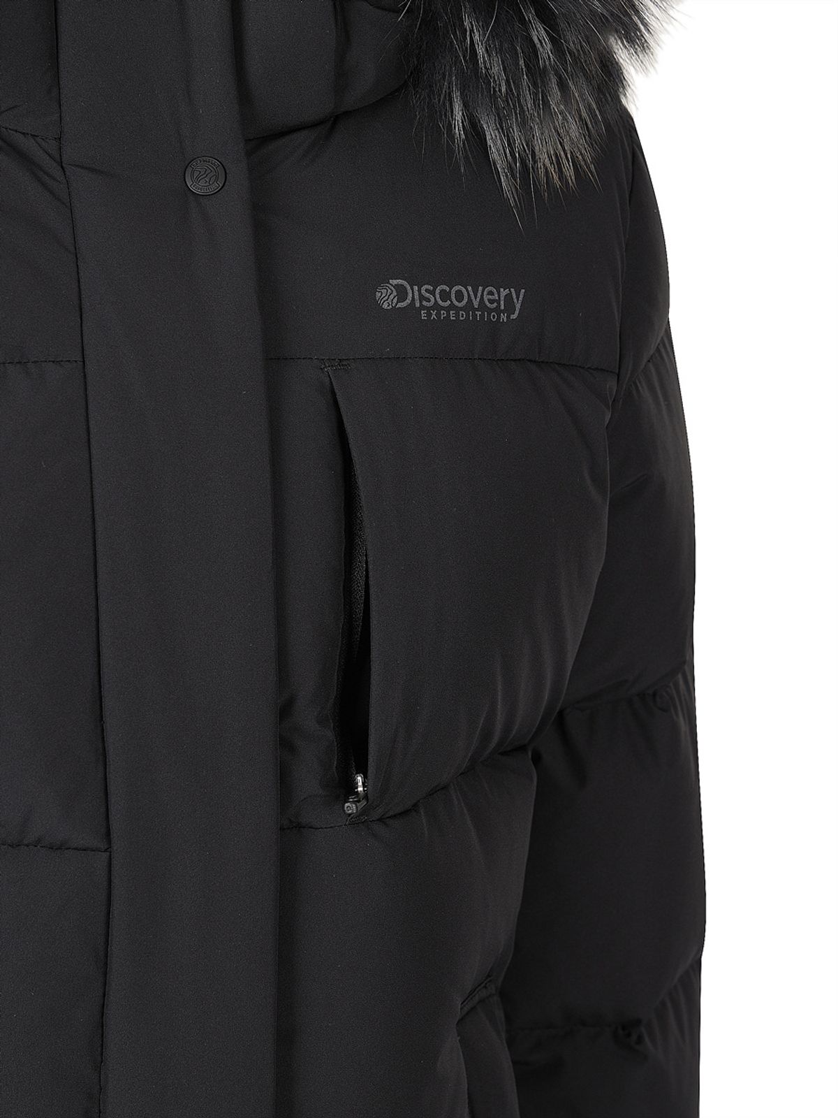 디스커버리 익스페디션(DISCOVERY EXPEDITION) 여성 고쉬 구스다운 롱패딩 (BLACK)