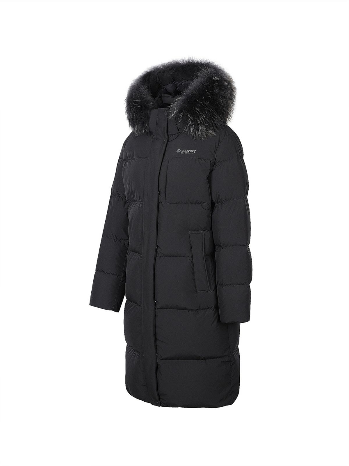 디스커버리 익스페디션(DISCOVERY EXPEDITION) 여성 고쉬 구스다운 롱패딩 (BLACK)