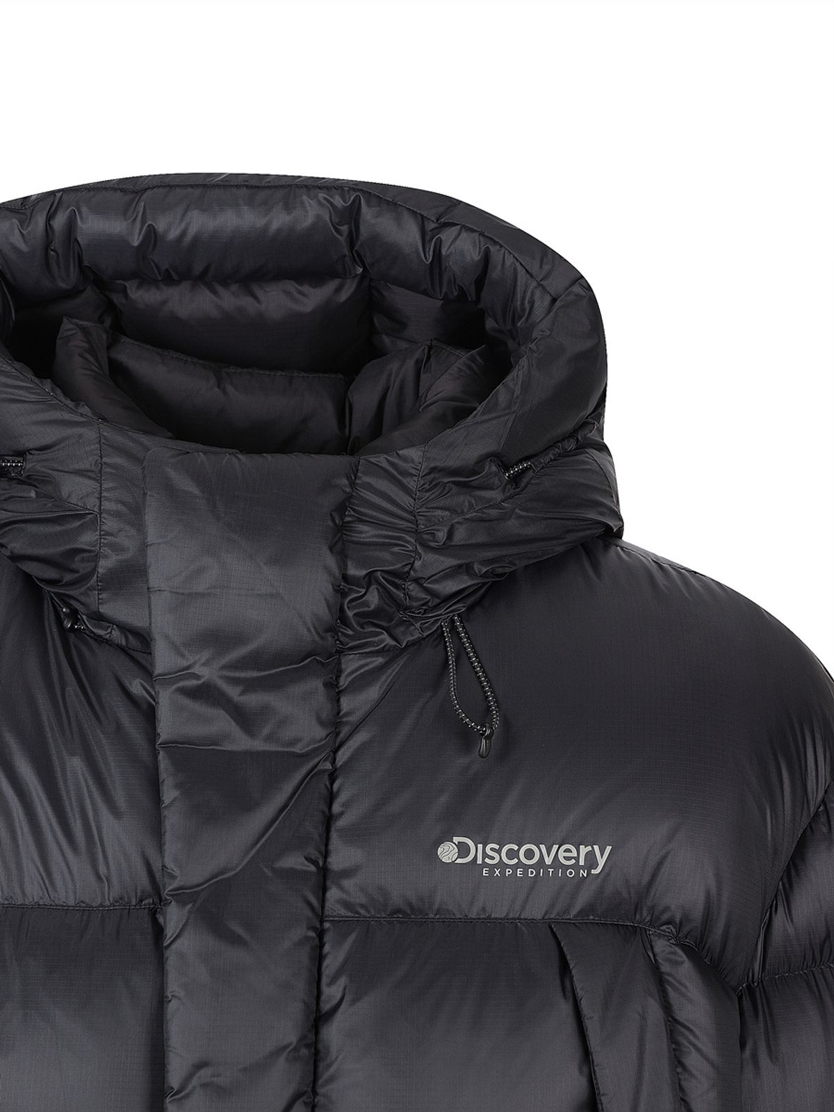 디스커버리 익스페디션(DISCOVERY EXPEDITION) 남성 올버트 퍼텍스 퀀텀 구스다운 미드패딩 (BLACK)