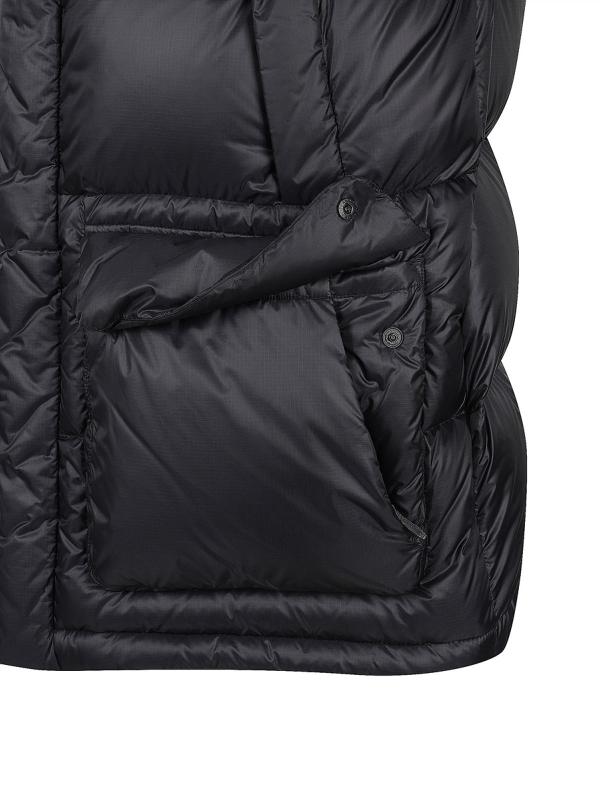 디스커버리 익스페디션(DISCOVERY EXPEDITION) 남성 올버트 퍼텍스 퀀텀 구스다운 미드패딩 (BLACK)