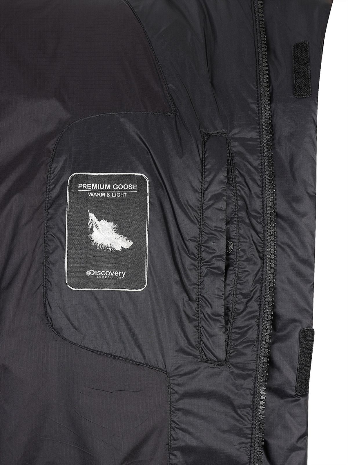 디스커버리 익스페디션(DISCOVERY EXPEDITION) 남성 올버트 퍼텍스 퀀텀 구스다운 미드패딩 (BLACK)