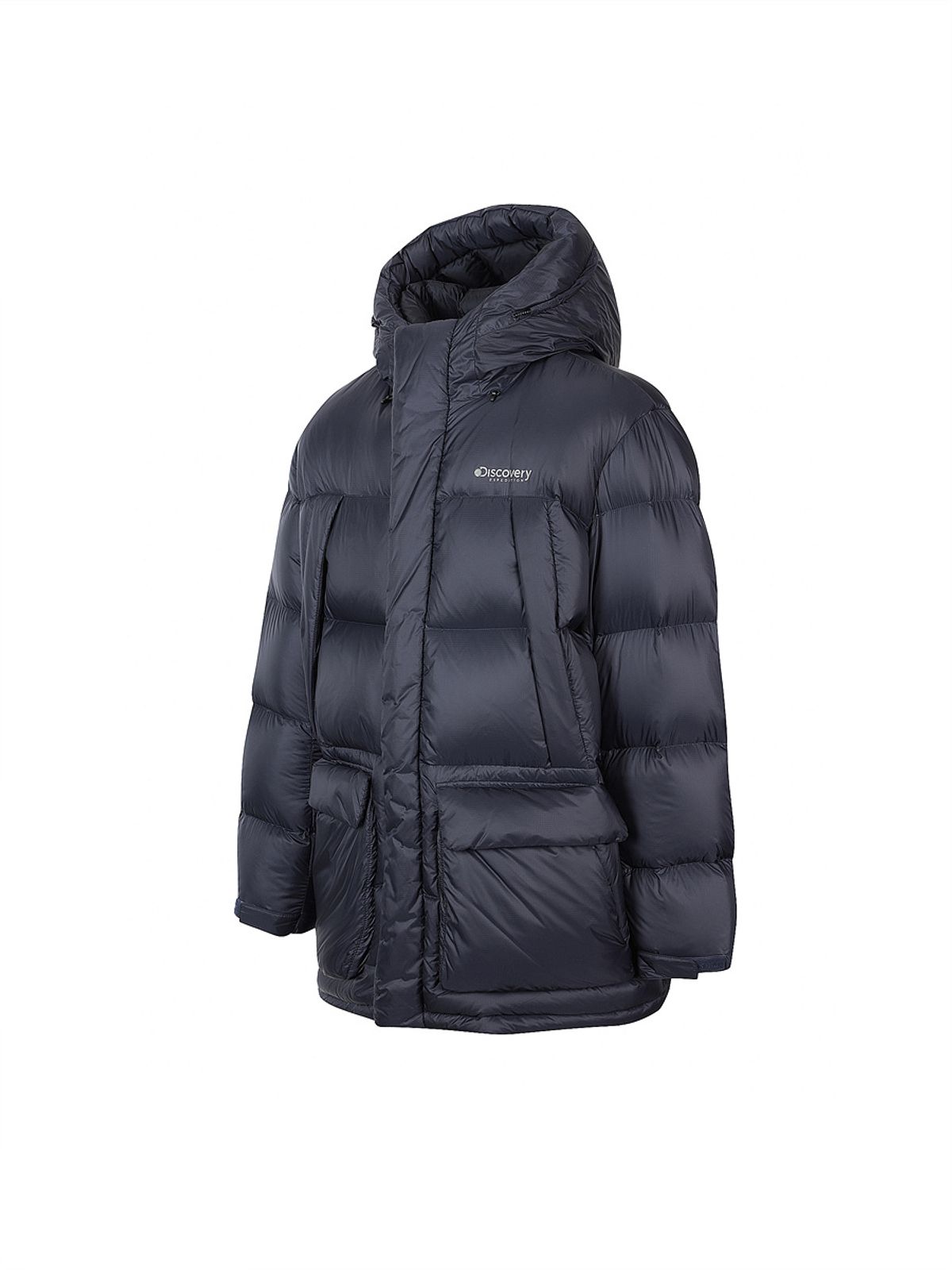 디스커버리 익스페디션(DISCOVERY EXPEDITION) 남성 올버트 퍼텍스 퀀텀 구스다운 미드패딩 (D/NAVY)
