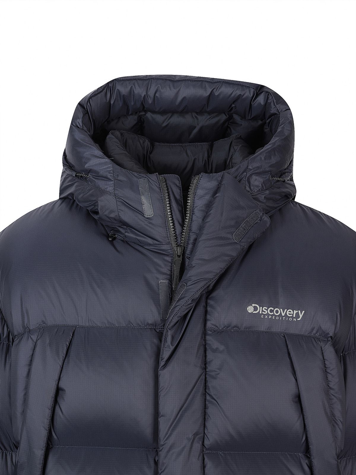 디스커버리 익스페디션(DISCOVERY EXPEDITION) 남성 올버트 퍼텍스 퀀텀 구스다운 미드패딩 (D/NAVY)