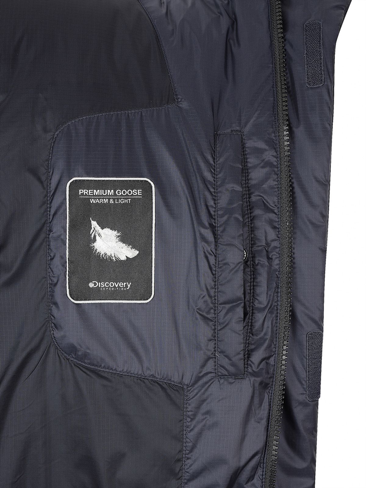 디스커버리 익스페디션(DISCOVERY EXPEDITION) 남성 올버트 퍼텍스 퀀텀 구스다운 미드패딩 (D/NAVY)