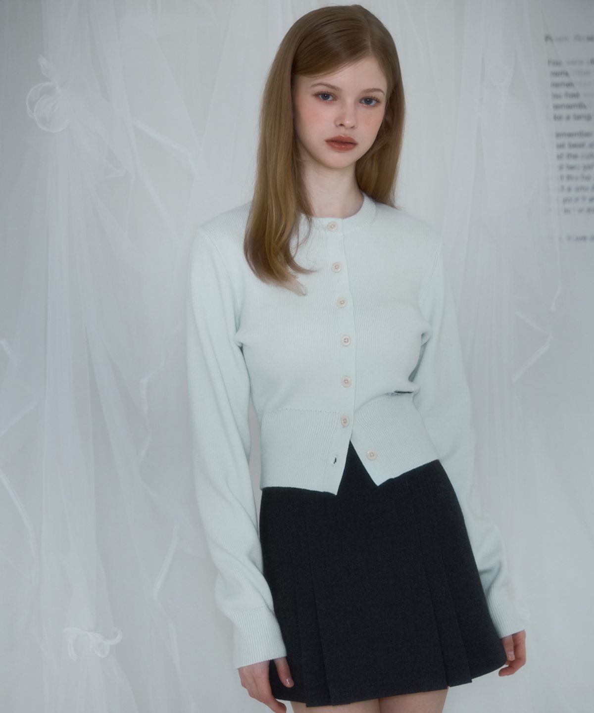 로제프란츠(ROSEFRANTZ) Soft Nut Button Cardigan [Mint]