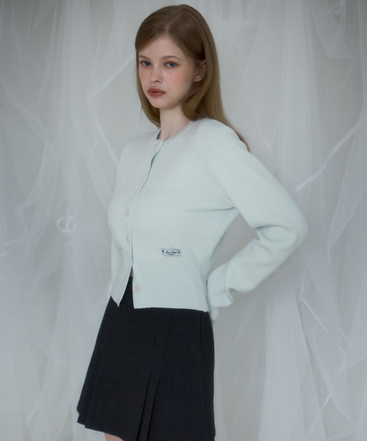 로제프란츠(ROSEFRANTZ) Soft Nut Button Cardigan [Mint]