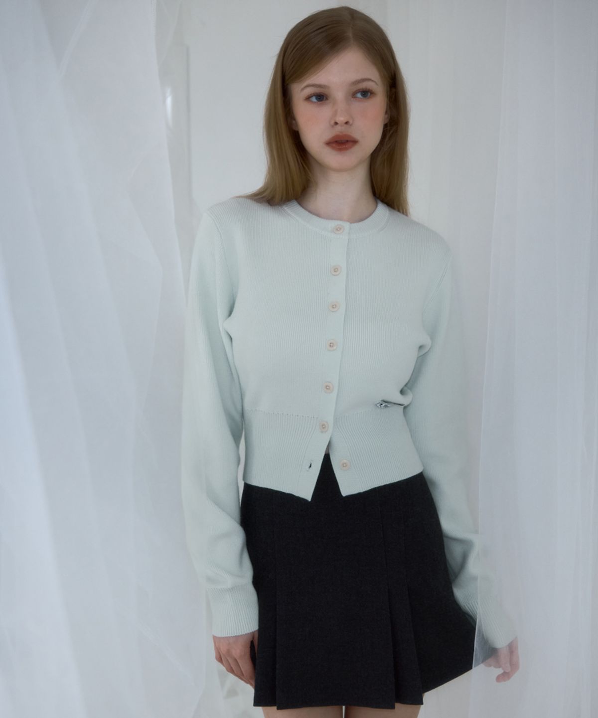 로제프란츠(ROSEFRANTZ) Soft Nut Button Cardigan [Mint]